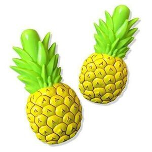 Pineapple O2 COOL Boca Clips Heavy Duty for Towels Beach Chairs Patio Pool NIP